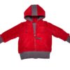 PUNK double-sided jacket red+grey
